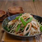 ＊ちくわともやしと小松菜の中華ごま和え＊