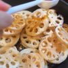シャキシャキれんこんの ごま醤油炒めの工程4