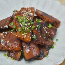 かぼちゃのホクホク照り焼き