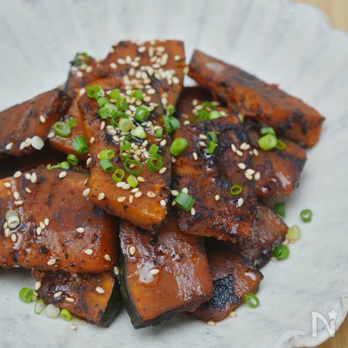 かぼちゃのホクホク照り焼き