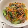 mi-koの作ってみた!投稿(ご飯泥棒♩小松菜と人参のオイスター炒め)
