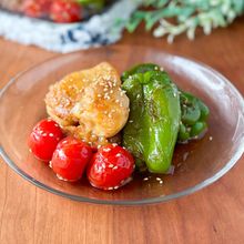 砂糖不使用、代謝を上げる【 鶏肉と夏野菜の南蛮漬け 】