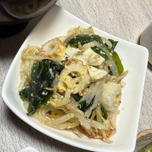 みーこの作ってみた!投稿(腸活にぴったり！【もやしとわかめの塩麹ごまたまサラダ】)