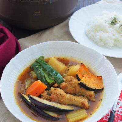 ほろほろチキンの本格スープカレー