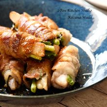おつまみにも！新生姜の甘酢漬けで豚肉巻き