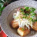 【揚げないのに大満足！コロコロ厚揚げ】やみつき絶品ねぎまみれ