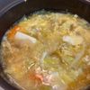 ぺんぎん？の作ってみた!投稿(煮るだけ簡単！ヘルシーな【豆腐と野菜のとろ玉おかずスープ】)