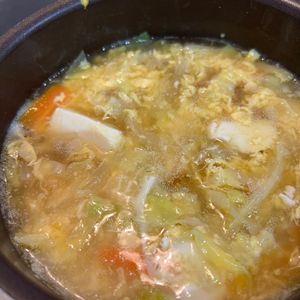 ぺんぎん？の作ってみた!投稿(煮るだけ簡単！ヘルシーな【豆腐と野菜のとろ玉おかずスープ】)