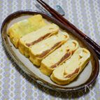 ハチミツ梅入りだし巻き玉子