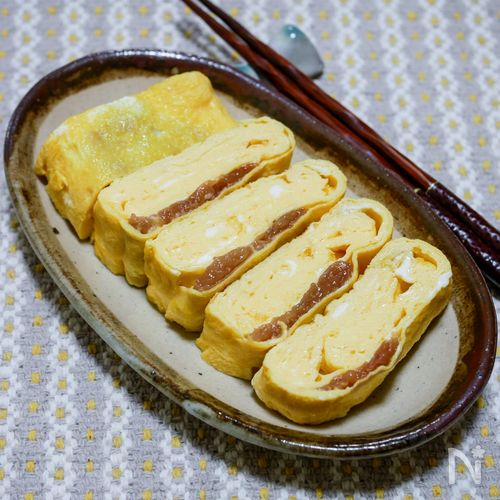 ハチミツ梅入りだし巻き玉子