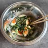 ほうれん草と半熟たまごの胡麻和えの工程6