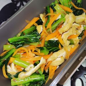 ヴェルの作ってみた!投稿(【小松菜とお揚げの煮びたし】レンジで簡単/ジュワっと味染み)