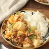 節約食材でも大満足【チンゲン菜と豚こまのとろ旨あんかけ丼】