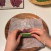 薬味たっぷり【カツオの生春巻き】の工程2