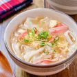【ワンタン春雨スープ】つるんと美味しい♡食べる中華風スープ♬