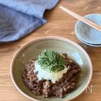 大根おろしと大葉でサッパリ！牛肉の甘辛炒め