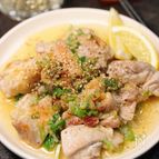 ガツンとにんにくが食欲そそる！【鶏肉のネギ塩焼き】