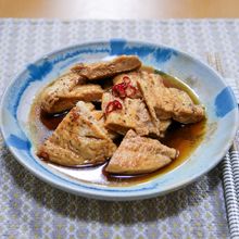 ピリッとさっぱりと「鶏ささみ肉の南蛮漬け」