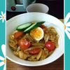 チョロリスの作ってみた!投稿(【夏のトマトカレーうどん】だし×トマトの旨味！止まらぬ旨さ♡)
