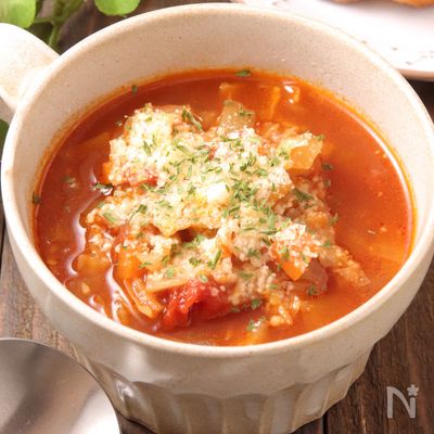 野菜の甘み引き出す♪食べやすいミネストローネ