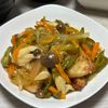 みーこの作ってみた!投稿(野菜たっぷりで彩りばっちり【たらの甘酢餡かけ】)