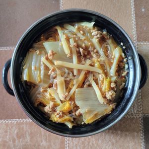 花梨の作ってみた!投稿(【白菜とたけのこと春雨の中華うま煮】ヘルシーで温まる！)