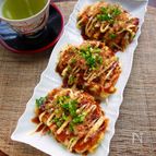 野菜たっぷり！ふわふわミニお好み焼き