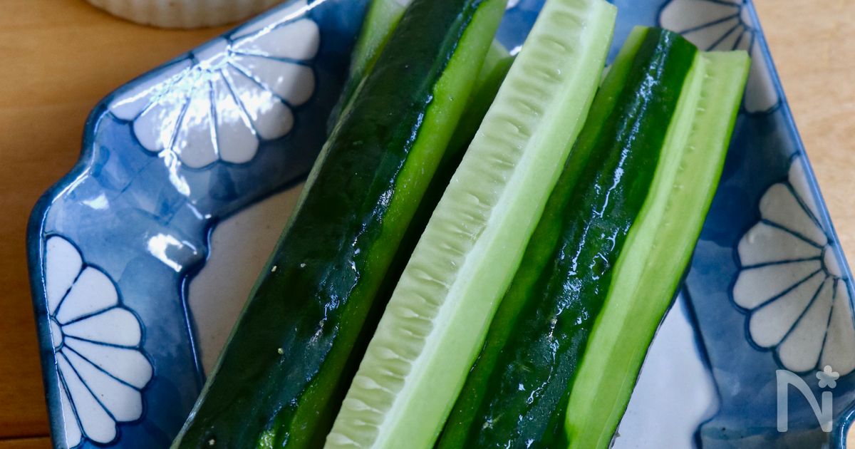 止まらない！胡瓜のはちみつ味噌マヨ
