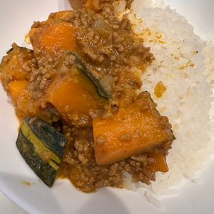 イトマルの作ってみた!投稿(かぼちゃゴロゴロ《煮込まなくてOK♡極旨♡カレー》)