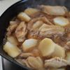 【5分で味しみ♪手羽中と長芋の甘辛煮】ホクホク食感で腸活に◎の工程3