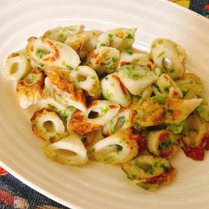 煌蓮mamの作ってみた!投稿(お弁当に便利☆揚げない竹輪の磯辺揚げ…揚げない！)
