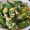 とーるじーじの作ってみた!投稿(【無限に食べれる】蛇腹きゅうりのよだれ漬け#冷旨作り置き)