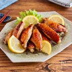 漬けて焼くだけ♪めんつゆで味決まる【手羽中のオーブン焼き】