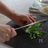 もちもち豆腐れんこん餅の生姜あんの下準備