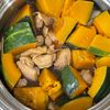 とーるじーじの作ってみた!投稿(ほぼ10分《かぼちゃと鶏肉のこってり♡甘辛煮》)