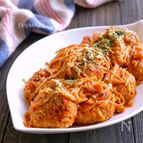つなぎは残りご飯！簡単ジューシー煮込み豚ハンバーグ
