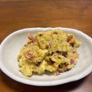 こむぎの作ってみた!投稿(【さつまいもとベーコンのサラダ】おかずにもなるうま味サラダ！)