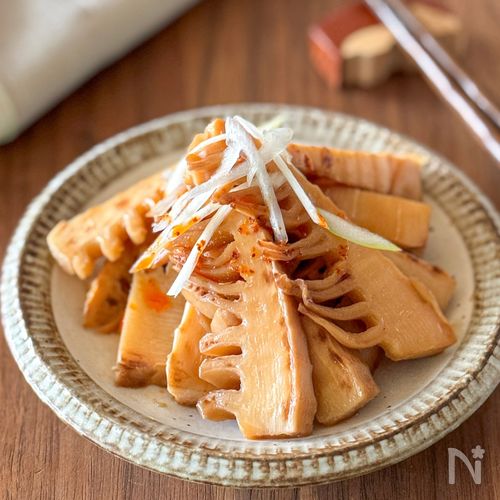 10分でやみつき【たけのこで自家製メンマ】