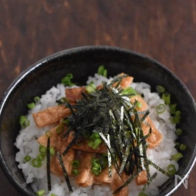 ～味付けいなりでひつまぶし風～のっけごはん