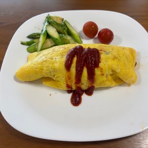 こむぎの作ってみた!投稿(きれいに仕上がる♩やさしいオムライス)