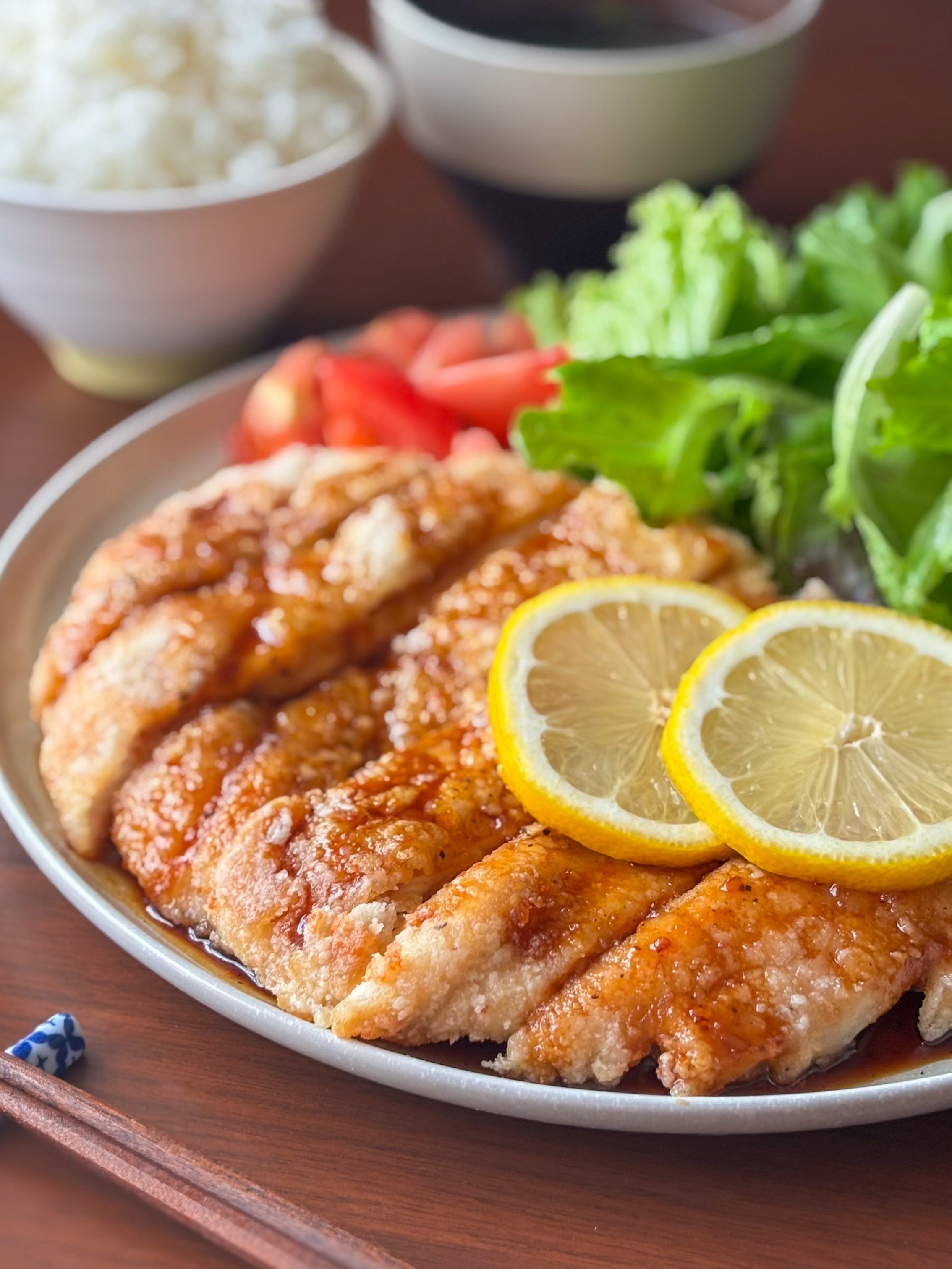 鶏むね肉で大満足✨ザックっとハニー檸檬チキン🐔 | レシピサイトNadia