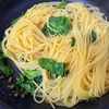 菜の花とカリカリパン粉の香ばしパスタの工程5