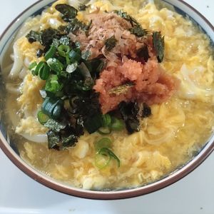 mocoの作ってみた!投稿(【ふわたま明太とろみうどん】とろ旨！汁まで飲み干すおいしさ！)