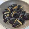焼いて絡めるだけ♪【なすのしょうがポン酢】の工程2
