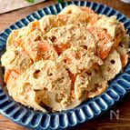 レンジで簡単！【ごまマヨれんこんサラダ】子ども大好き♪