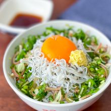 簡単なのに絶品!【しらす丼】