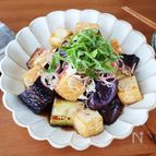 薬味たっぷり！なすと厚揚げのさっぱり甘酢