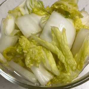ミントミントの作ってみた!投稿(白だしで簡単！『さっぱり白菜の浅漬け』)