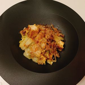 りんの作ってみた!投稿(行列の定食屋さんの⭐豚バラ白菜と紅生姜の旨塩チャンプルー🤩)
