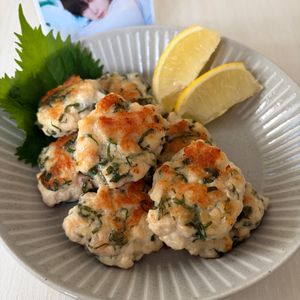 753mkの作ってみた!投稿(旨味効きすぎ♪【むね肉と大葉のうま塩つくね】)